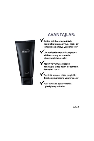 Sudee Amino Acid Refined Moisturizing Cleanser 120 Ml Amino Asitli Köpük