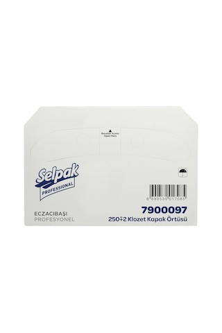 Selpak Professional Klozet Kapak Örtüsü 250'li Selpak Professional Klozet Kapak Örtüsü 250'li