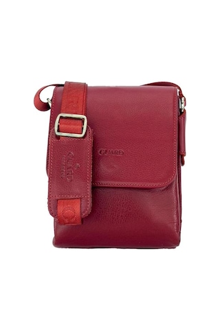 Guard Hakiki Deri Erkek Çanta Bordo 1711 Bordo