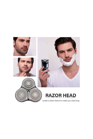 Xiaaokeji Xiaomi Mijia S500c S500 S300 İçin 3 Adet Tıraş Makinesi Başlığını Değiştirin Mjtxd01sks