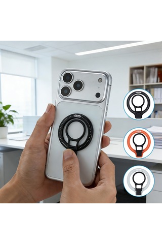 Go Des Gd-g011 Magnetik 3in1 Parmak Ring Stand Çok Renkli