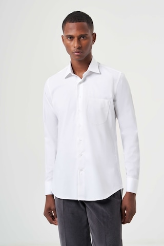 Bisse Erkek Regular Fit Klasik Gömlek Beyaz Gm23k232033 D01 Beyaz