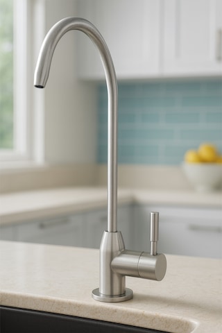 Paslanmaz Aç Kapa Arıtma Musluğu Su Arıtma Cihazı Musluğu, Hijyenik Ve Dayanıklı 225 Gr 250 Gr