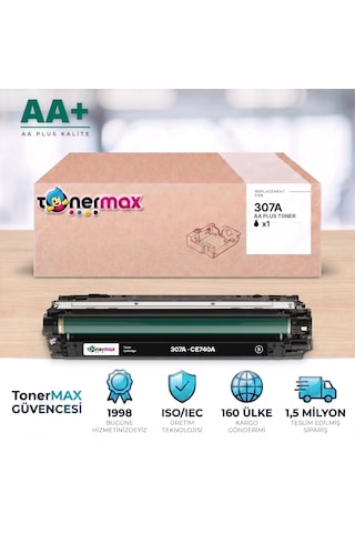 Hp 307a Ce740a Siyah Uyumlu Toner Aa Plus / Color Laserjet Cp5225 / Cp5225n / Cp5225dn