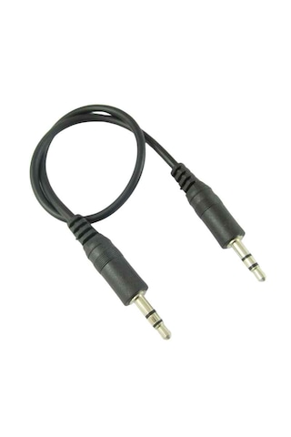 3.5 Mm Erkek- Erkek 30 Cm Stereo Ses Kablosu