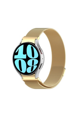 Galaxy Watch 6 40mm Uyumlu Krd-01 Metal Rhn Kordon Gri