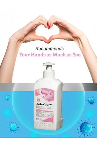 Detroderm Alkol Bazlı El Dezenfektanı 500ml