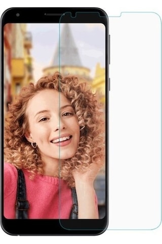 Vestel Uyumlu Venüs E4 Nano Kırılmaz Cam Ekran Koruyucu Şeffaf
