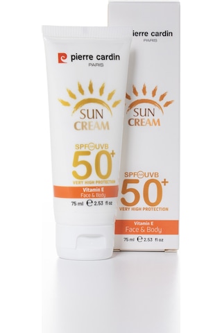 Pierre Cardin Koruyucu Güneş Kremi 50+ SPF Çok Yüksek Koruma 75 ML