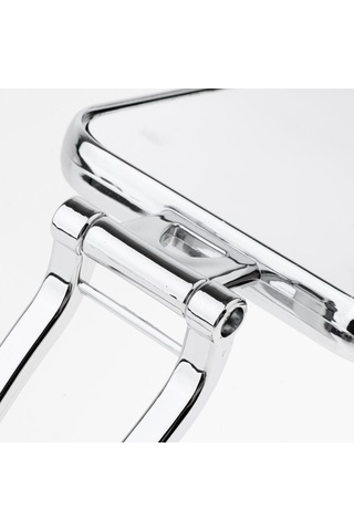 Suntek Dayanıklı Makyaj Aynası Yatakhane Banyo Kare Gümüş Gümüş