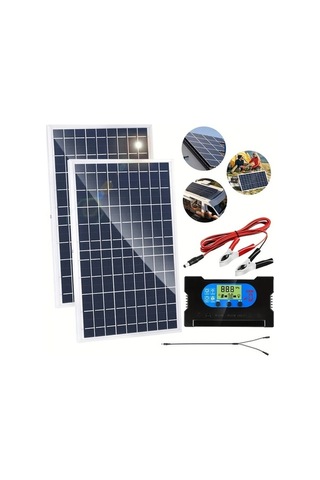 Besthome1 Dream011 2 Adet Solar Paneller Kontrolcü Karavan Telefon Sarj Cihazı