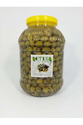Etik Yerli Ürünler Gemlik Cinsi Kırma Tatlanmış Zeytin 5 KG