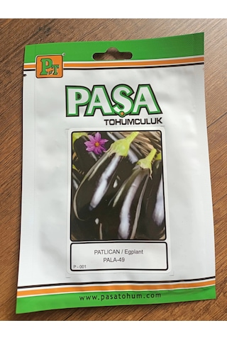 Paşa Tohumculuk Patlıcan Tohumu Pala-49 5gr