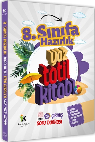 8. Sınıfa Hazırlık Tüm Dersler Yaz Tatil Kitabı Dijital Çözümlü S