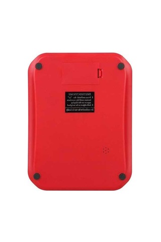 Fortunelane 10kg/1g Hassasiyet, Lcd Ekran, 5 Birim, Oz/lb/kg/ml, Pişirme Gıda Tartımı İçin, Su Geçirmez, Kırmızı Dijital Terazi, Kırmızı