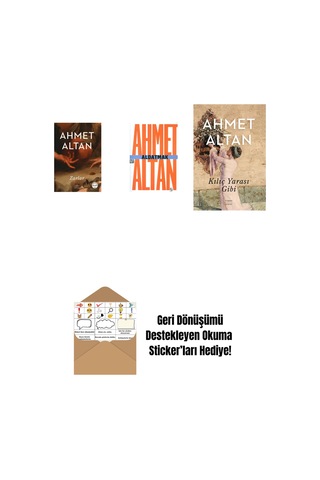 Zarlar + Aldatmak - Yalnızlığın Özel Tarihi Cep Boy + Kılıç Yarası Gibi + Okuma Sticker'ları