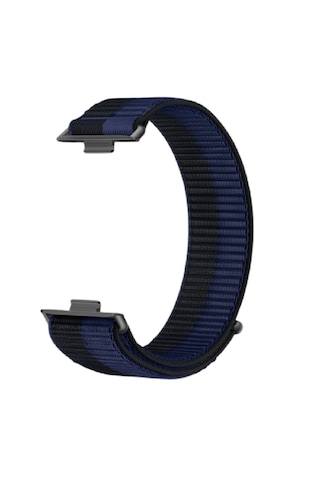 Huawei Watch Fit 3 Lacivert Örme Naylon Kayış