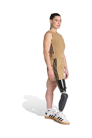 Adidas Knitted Vest Kadın Günlük Yelek Jw4994 Kahverengi Kahverengi