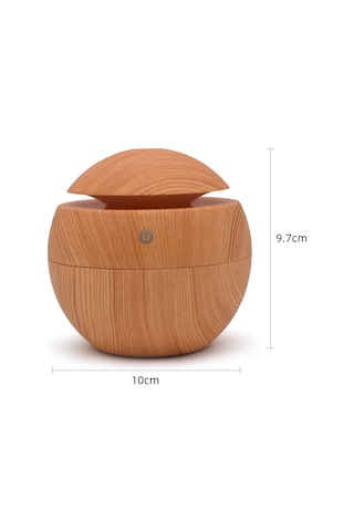 Tenfowee Usb Şarjlı 130ml Taşınabilir Nemlendirici Ve Aromaterapi Makinesi, 7 Renk Led Işık, Yatak Odası Ve Ofis İçin