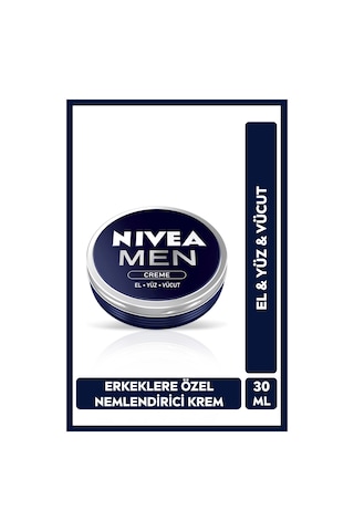 Men Erkek Creme Nemlendirici Bakım Kremi 30 Ml,yüz,el,vücut İçin,e Vitamini,ferah Koku