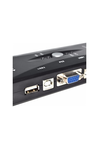 Triline 4 Port Usb Kvm Switch 4Pc Tek Monitör Kontrol