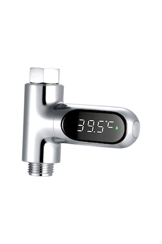 Suofeng Bebek Duş Su Sıcaklığı Ölçerü, Akıllı Led Gösterge, 5-85 C Aralığı, Pilli Olmayan, Su Enerjili, Banyo İçin Abs Malzeme