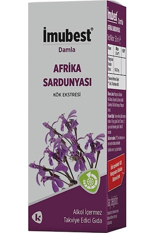 İmubest Pelargonium Sidoides - Afrika Sardunyası Damla 50 ml Alko İmubest Pelargonium Sidoides - Afrika Sardunyası Damla 50 ml Alko