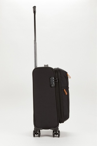 Unisex Kabin Boy Kumaş Valiz 028-03 Siyah