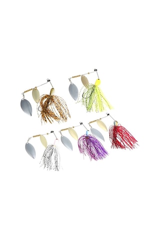 Novahub 5'li Paslanmaz Döner Yem Seti - Su Altında Dayanıklı Balık Avı Aksesuarı