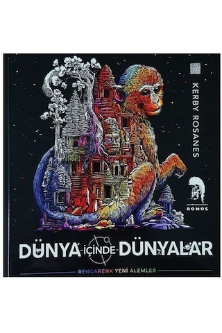 Dünya İçinde Dünyalar Yetişkinler İçin Boyama Kitabı