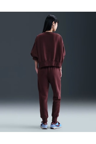 Nike Fz7626-652 Sportswear Phoenix Fleece Normal Belli Kadın Eşofman Altı - Bordo