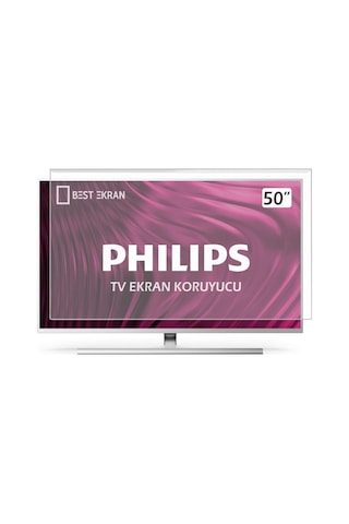 Philips Uyumlu Theone 50pus8808 Tv Ekran Koruyucu