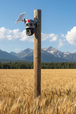 O-kam 6020 4g E Sim Özellikli Solar 10x Optik Zoom Kamera