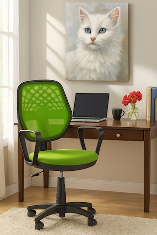 Ofis Koltuğu, Büro Koltuğu, Berjer ,çalışma Sandalyesi, Oyuncu Koltuğu, Ofis Sandalyesi Yeşil