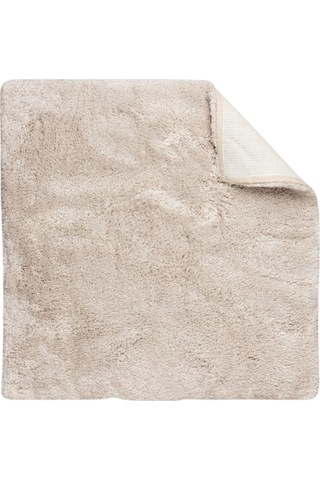 Mauro Banyo Paspası 60x60 Cm, Softe Frottee, Anti-kayma Alt Yüzey Bej