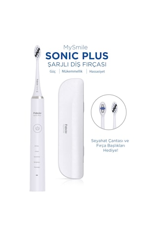 Fabcio Mysmile Sonic Plus Şarjlı Diş Fırçası + Diş Macunu Hediye
