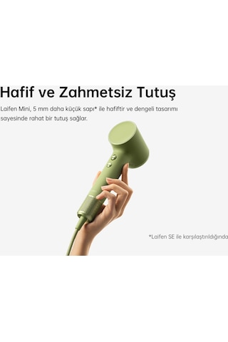 Laifen Mini Saç Kurutma Makinesi - Yeşil