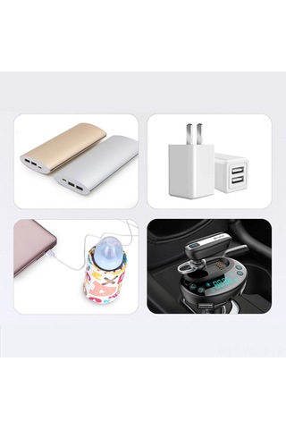 Neevoyu Usb İle Isıtılan Bebek Biberon Isı Torbası - 40 C Sabit Sıcaklık, Tüm Biberonlar İçin Uyumlu, Taşınabilir Isı Sağlayıcı