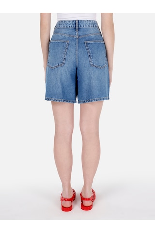 Colin's Colins Rahat Normal Kesim Orta Bel Jean Mavi Kadın Jean Şort Cl1068618 Cl1068618 Q1.v1 Dn43240 Denim