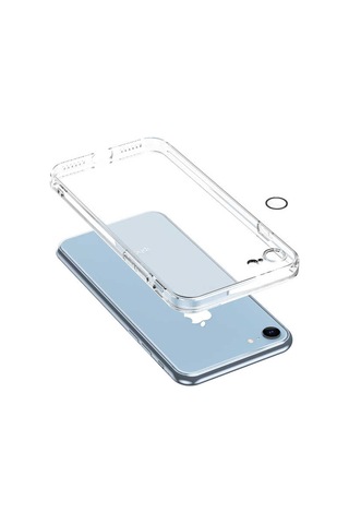 Apple Uyumlu iPhone Se 2022 Zore Fizy Kılıf-renksiz Renksiz