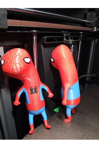 Spider-man Örümcek Adam Dekoratif Biblo 3d Baskı Gamer Masa Dekoru 1 Adet