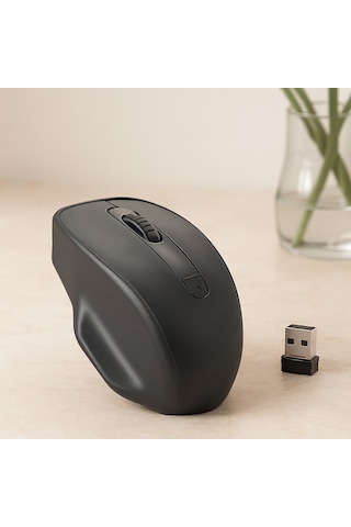 Kablosuz Optik Mouse 1600 Dpı Usb Alıcılı Aa Pil Diğer