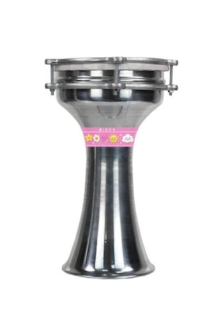 Midex Dbk-02pk Çocuklar İçin 2 Numara Alüminyum Darbuka Seti 33 X 18 Cm