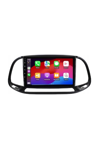 Fiat Doblo Android Multimedya Sistemi 4-64 For-x 2016-2022 Ön Kayıt Kamera Hediyeli 9"