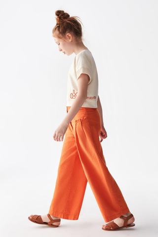 Nk Kids Kız Pantolon 24ynk56332 Turuncu