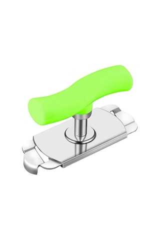 Ayarlanabilir Şişe Kapağı Açacağı Çok Fonksiyonlu Paslanmaz Çelik Cam Kapak Çıkarıcı Kavanoz Açacağı Emek Tasarruflu Konserve Açacağı Mutfak Aleti İçin Yeşil