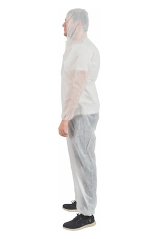 Mege Tek Kullanımlık Tulum Beyaz 30 G 10 Adet