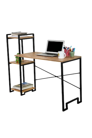 Çalışma Masası Bilgisayar Masası Kitaplıklı Masa 5005