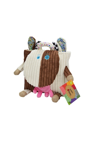 Karikatür Şekli Bebek Sırt Çantası Kabarık Peluş Anaokulu Çift Omuz Çantaları Çocuklar İçin İfts Stil: Pembe Baykuş