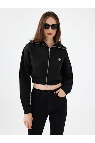 Loft Regular Fit Kadın Hırka Lf2037250 Q1.v1 Siyah